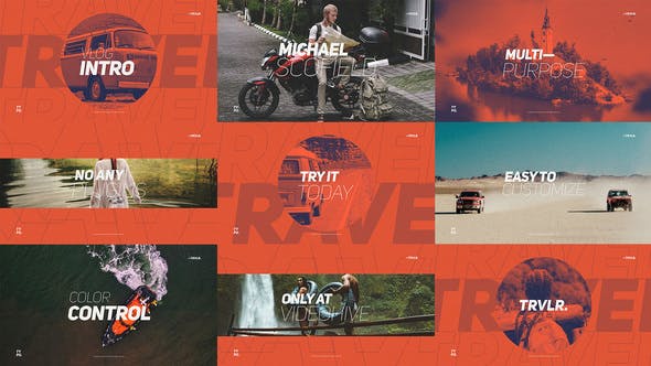 Dynamic Vlog Opener / Traveling Youtube Channel Intro / Clean Typography Promo / Wonderlast Podcast - 39492754 Videohive Download