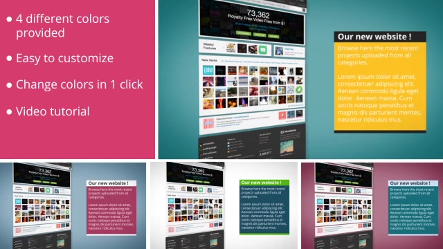 Dynamic Website Promotion - Download Videohive 7405015