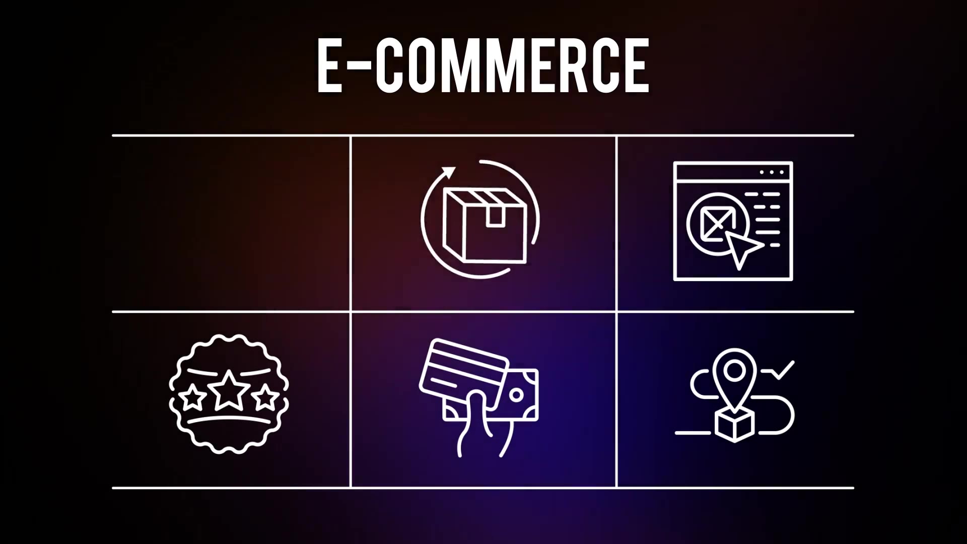 E Commerce 25 Outline Icons - Download Videohive 23194946