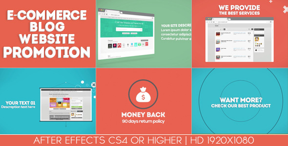 E commerce / Blog / Website Promotion - Download Videohive 9870633