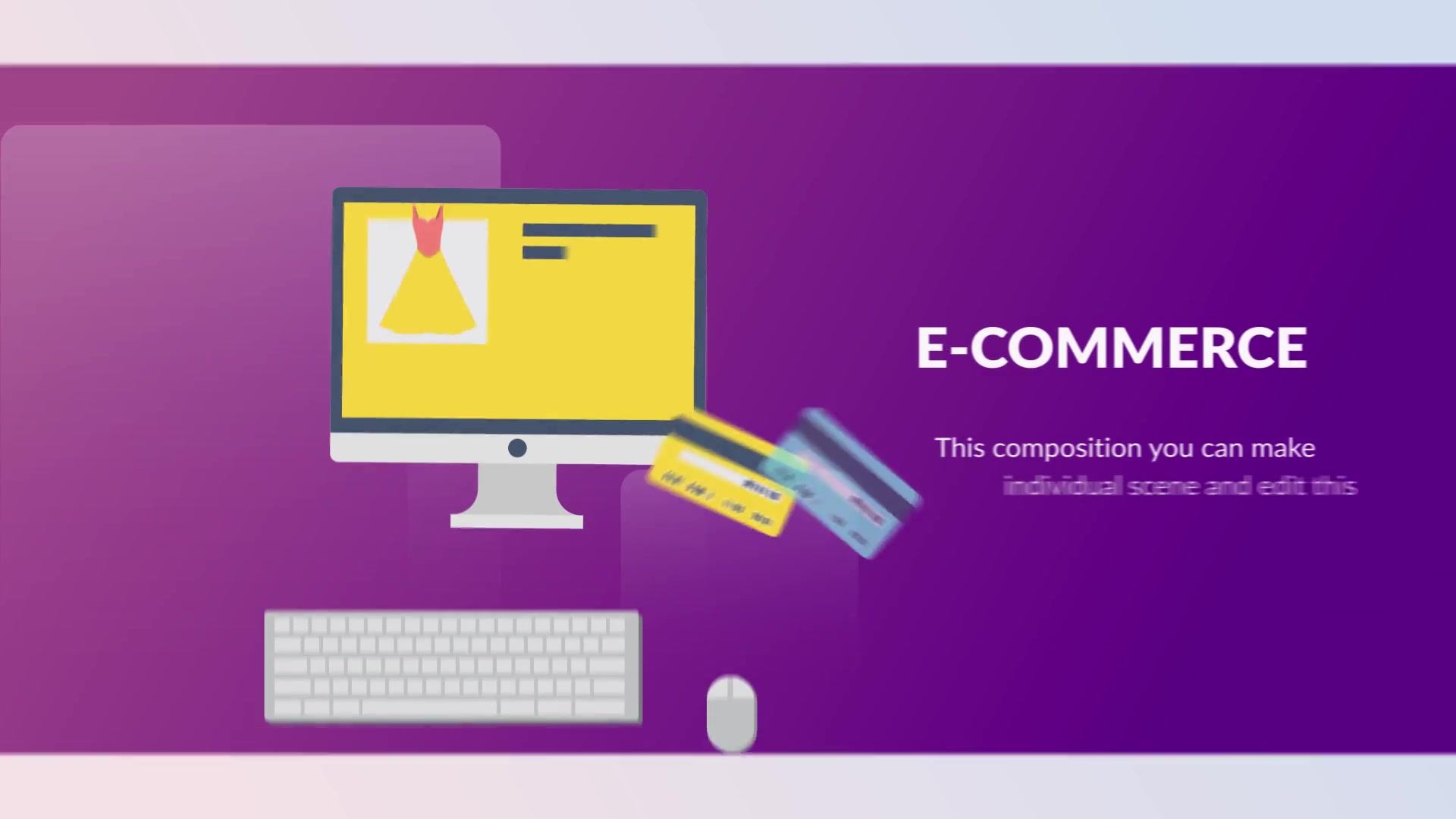E Commerce Concept Flat Animation (MOGRT) Videohive 26282386 Premiere Pro Image 7