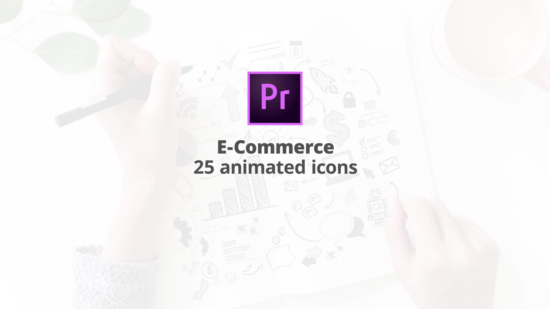 E Commerce – Flat Animation Icons (MOGRT) Videohive 23659637 Premiere Pro Image 2