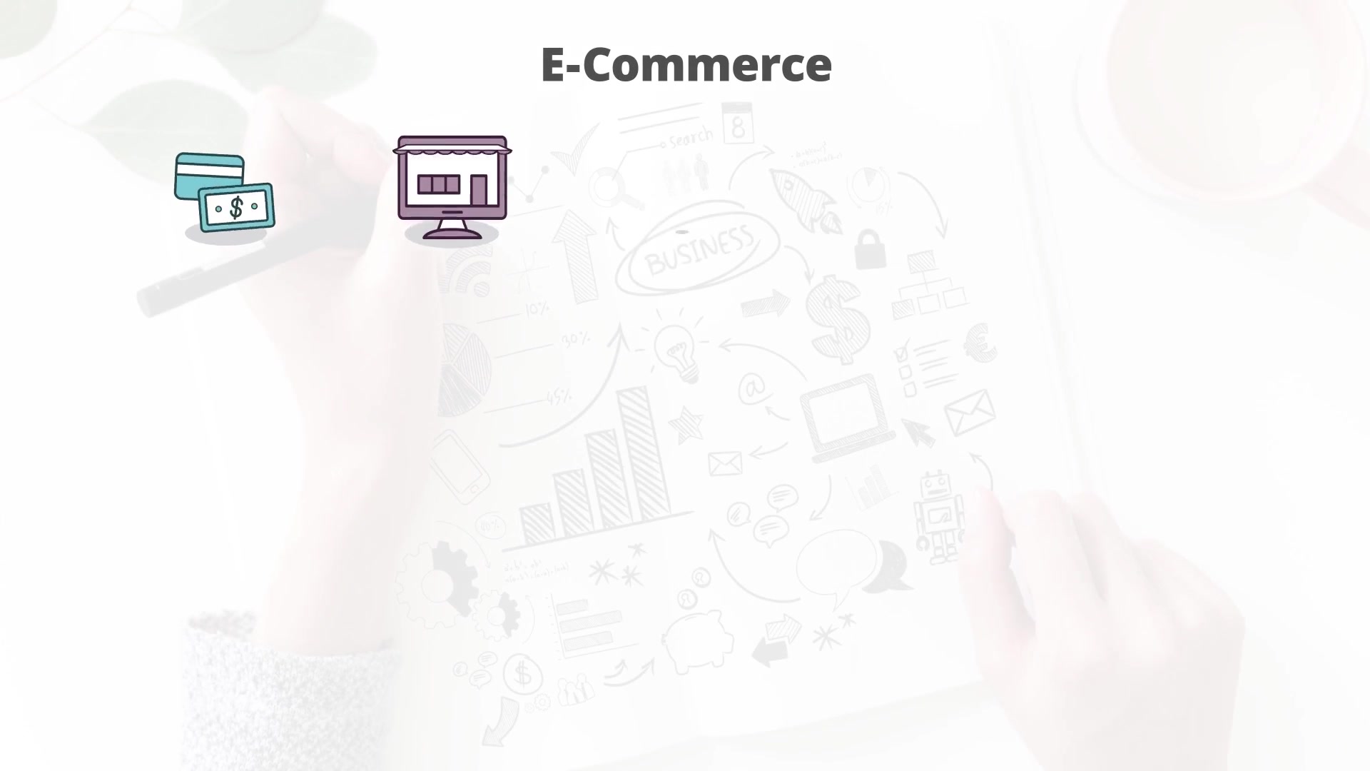 E Commerce – Flat Animation Icons (MOGRT) Videohive 23659637 Premiere Pro Image 3