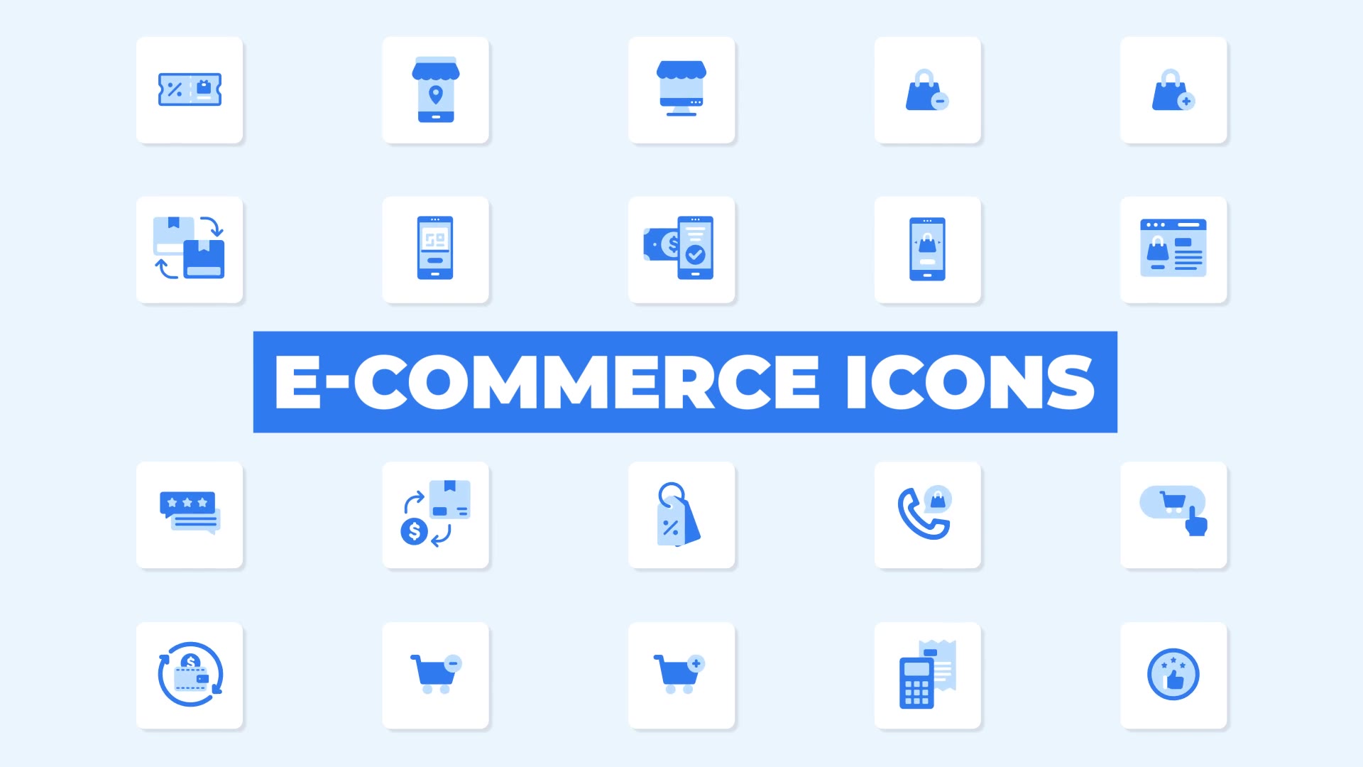 E commerce Icons Videohive 37453828 After Effects Image 9