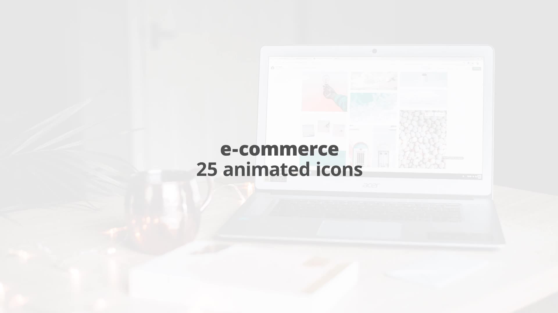 E Commerce – Thin Line Icons Videohive 23595800 After Effects Image 2