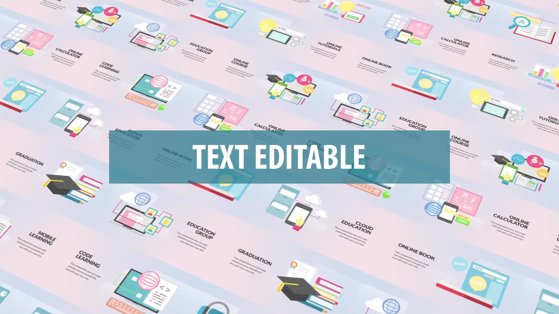 E Learning Animation | After Effects Videohive 30951753 After Effects Image 2