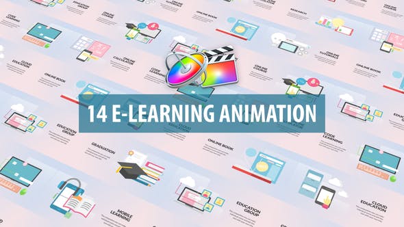 E Learning Animation | Apple Motion & FCPX - 30952429 Videohive Download