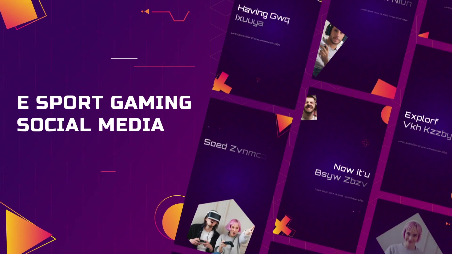 E Sport Gaming Stories | Apple Motion & FCPX Videohive 35975805 Apple Motion Image 2