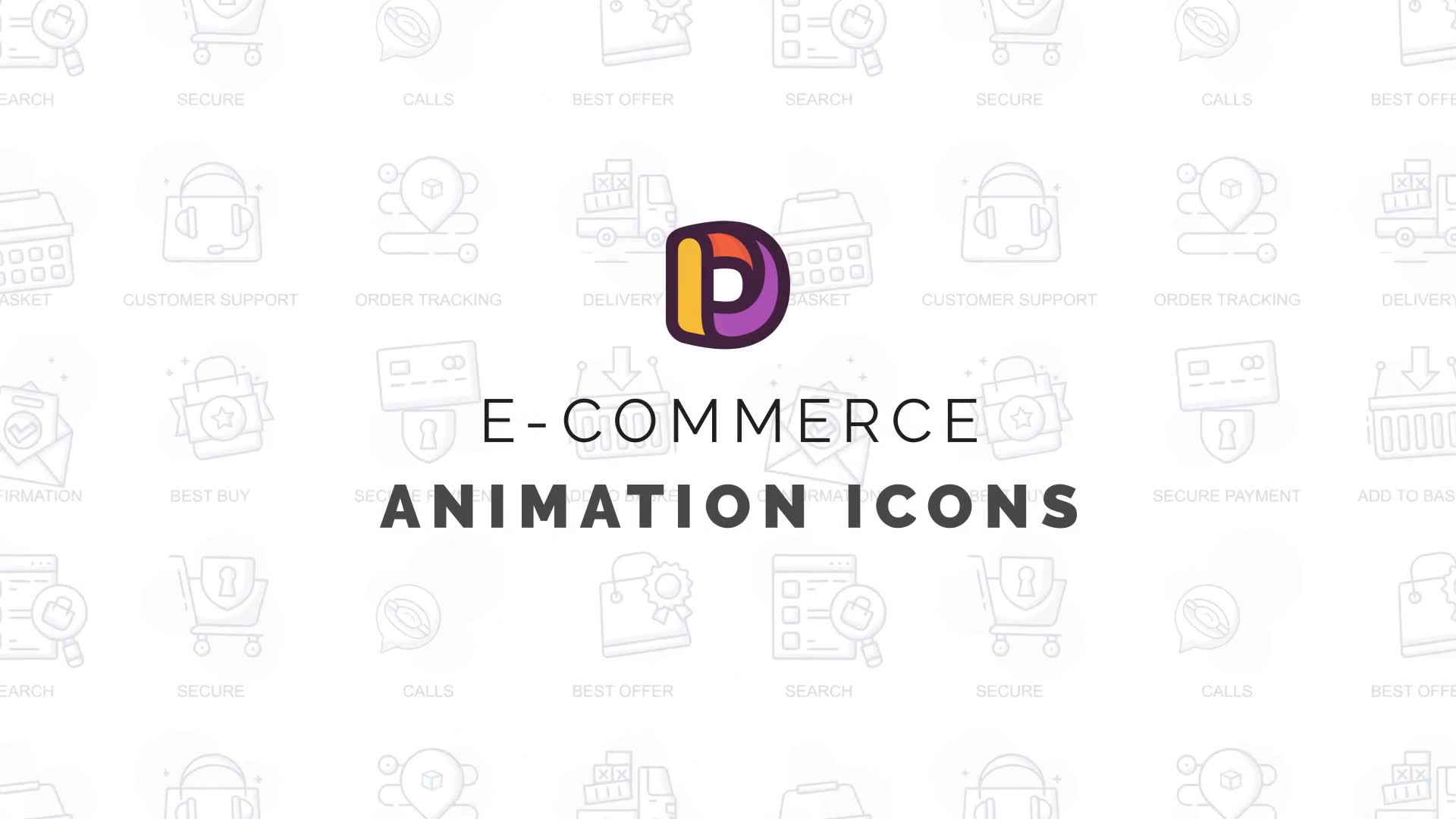 E сommerce Animation Icons Videohive 34760146 After Effects Image 2