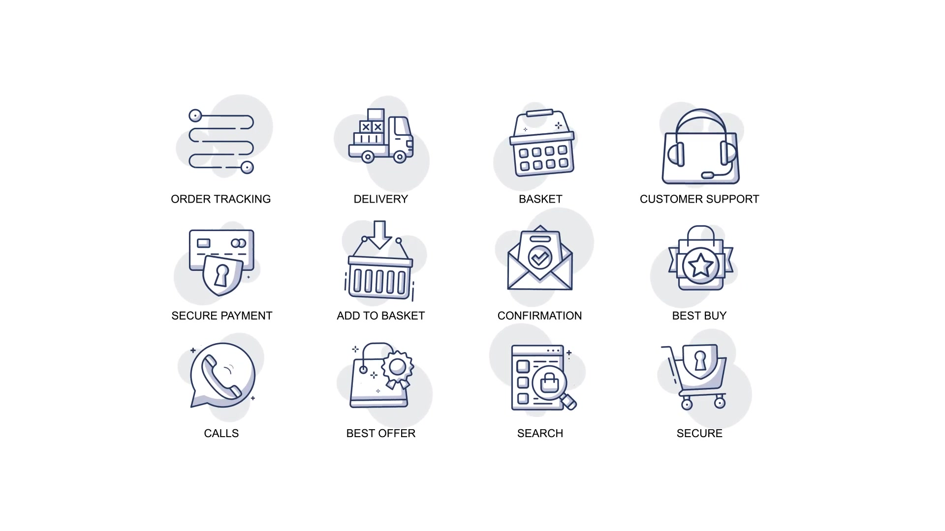 E сommerce Animation Icons Videohive 34760146 After Effects Image 4