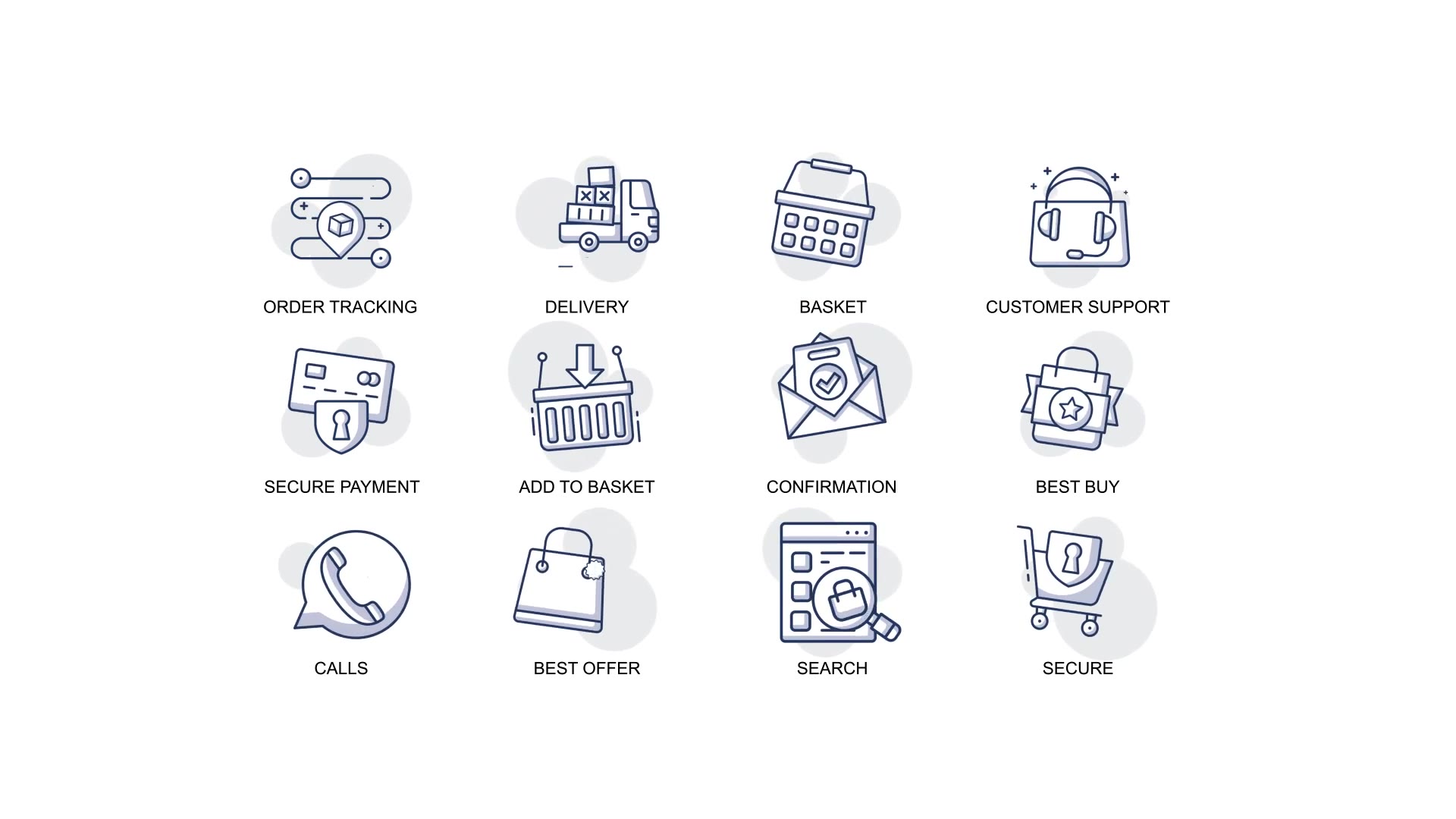 E сommerce Animation Icons Videohive 34760146 After Effects Image 6