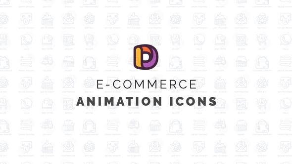 E сommerce Animation Icons - Videohive 34760146 Download