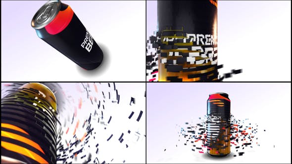 E3d Beer Can Commercial - Download Videohive 24662603