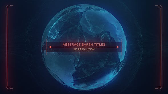 Earth Abstract Titles - 31679892 Download Videohive