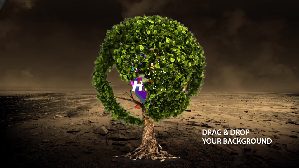 Earth Globe Tree (Logo Display) Videohive 25862898 After Effects Image 5