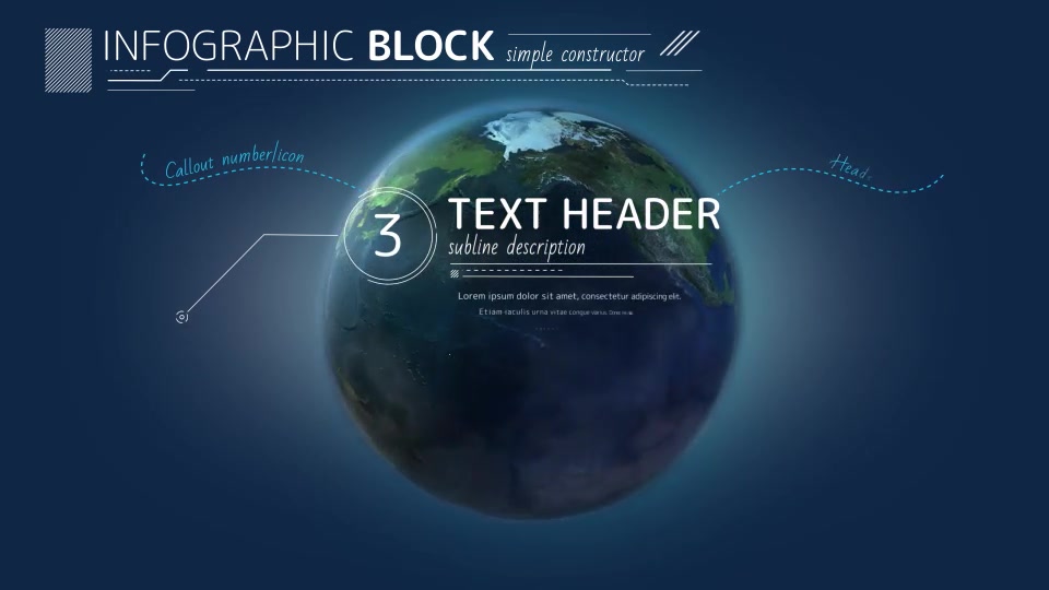 Earth Infographic Elements Videohive 31726999 Premiere Pro Image 7