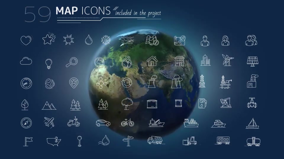 Earth Infographic Elements Videohive 31726999 Premiere Pro Image 9