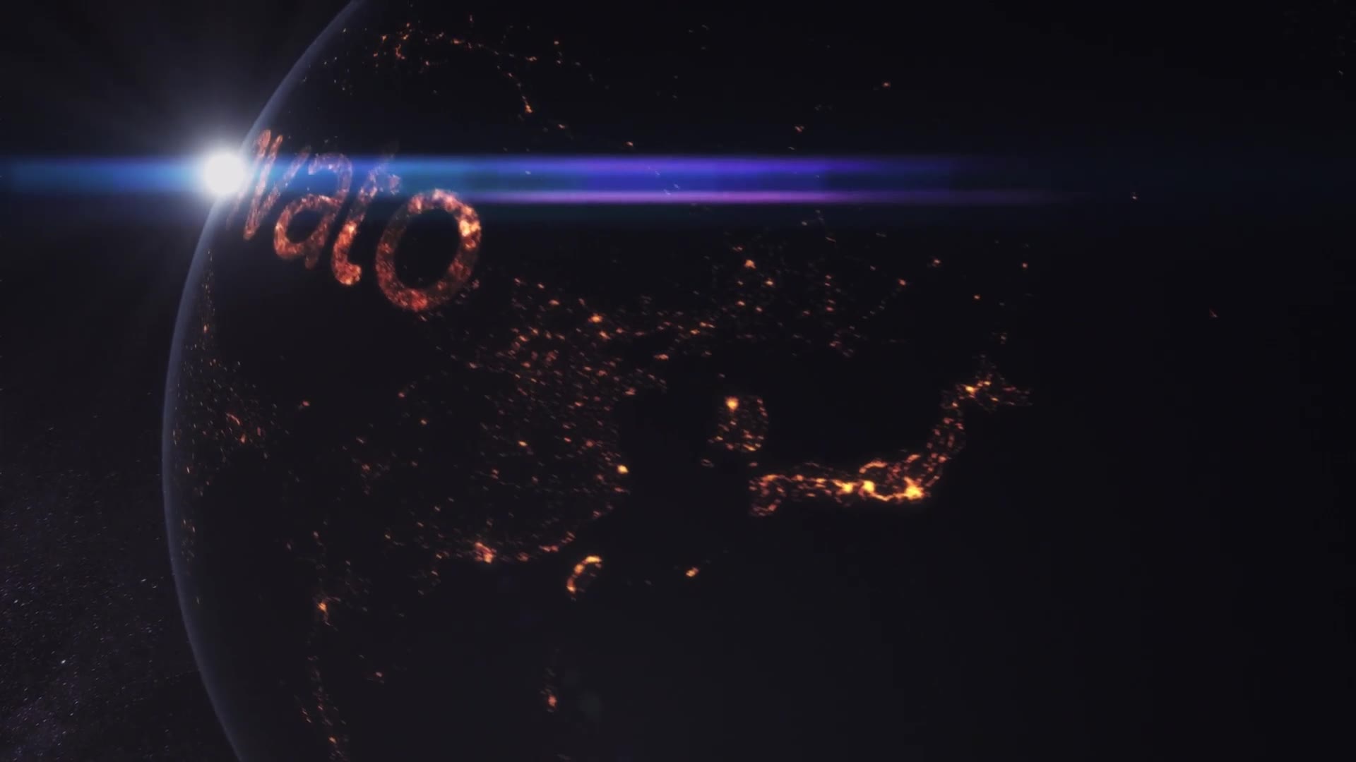 Earth Lights Logo Reveal Videohive 24735401 After Effects Image 2