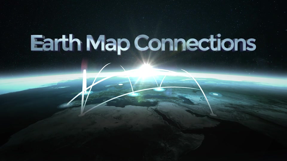 Earth Map Connections - Download Videohive 20521238