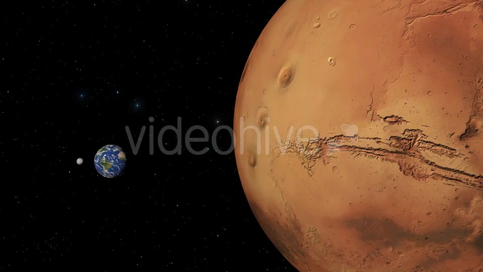 Earth, Mars and Moon - Download Videohive 20593729