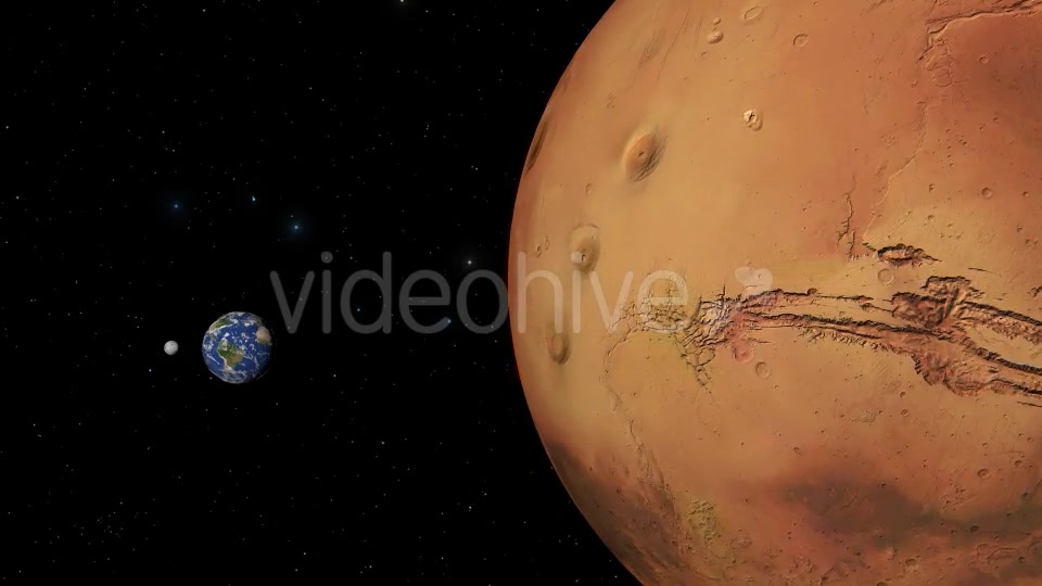 Earth, Mars and Moon - Download Videohive 20593729