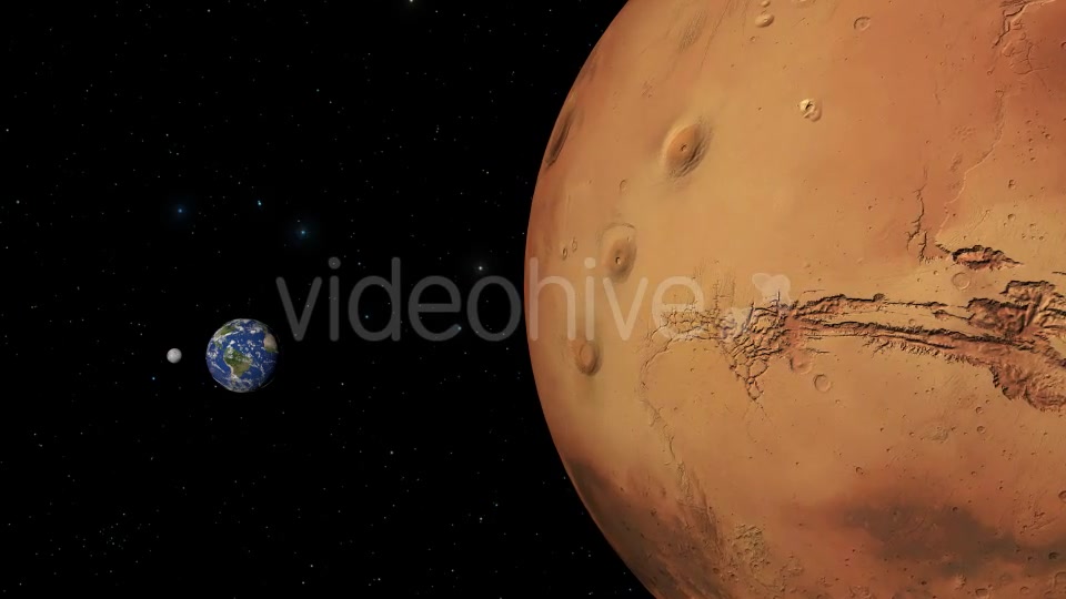 Earth, Mars and Moon - Download Videohive 20593729