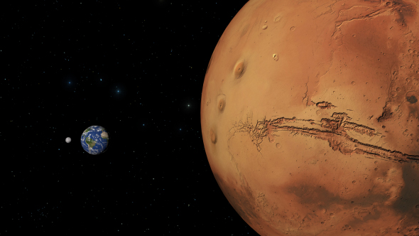 Earth, Mars and Moon - Download Videohive 20593729