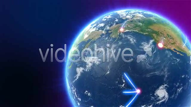 Earth network concept Videohive 90014 Motion Graphics Image 3