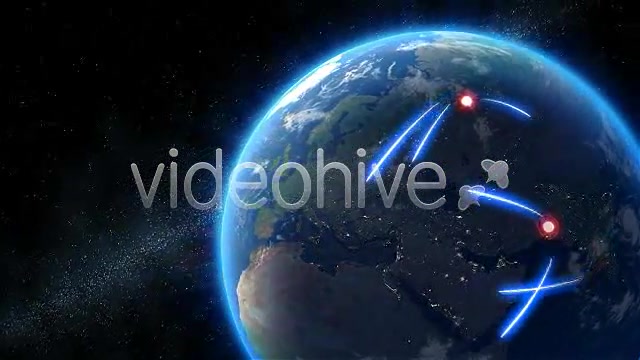 Earth network concept Videohive 90014 Motion Graphics Image 7