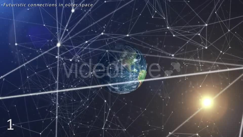Earth Space Connections - Download Videohive 9302011