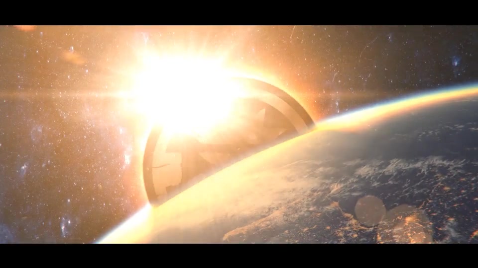 Earth Space Eclipse Logo - Download Videohive 19786174