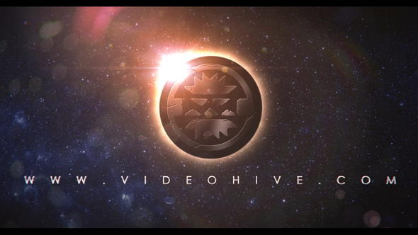 Earth Space Eclipse Logo - Download Videohive 19786174