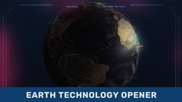Earth Technology Opener - 38304302 Videohive Download