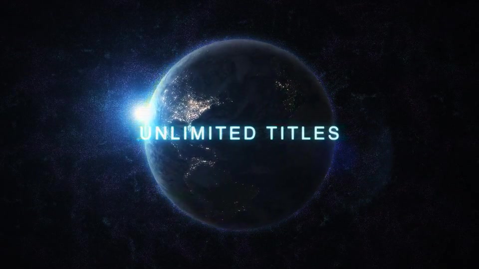 Earth Titles - Download Videohive 11023179