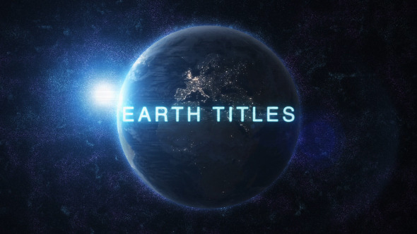 Earth Titles - Download Videohive 11023179