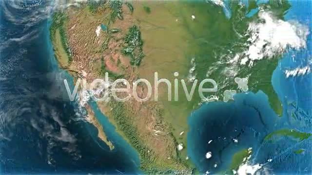 Earth to World Map Videohive 95564 Motion Graphics Image 1