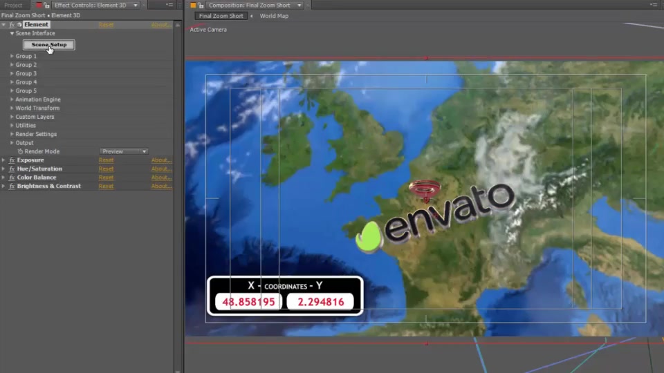 Earth Zoom 3D Pro - Download Videohive 6989665