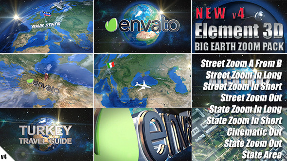 Earth Zoom 3D Pro - Download Videohive 6989665