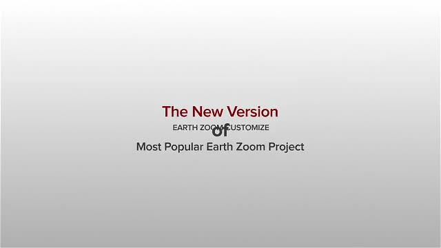 Earth Zoom Customize Kit 4 - Download Videohive 6451983