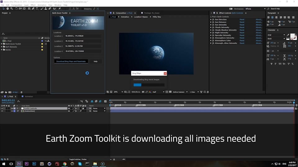 Earth Zoom Toolkit - Download Videohive 19511529