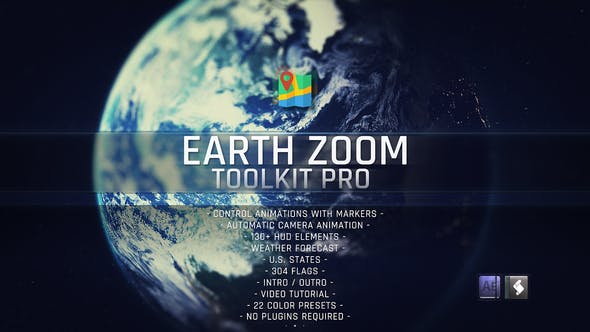 Earth Zoom Toolkit Pro 23319578 Videohive Direct Download ...