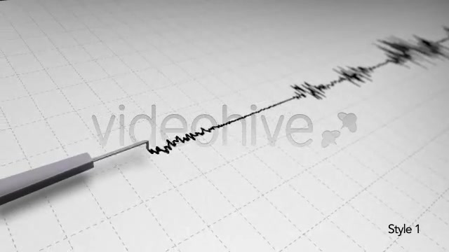 Earthquake Seismograph Line Looping 2 Styles Videohive 5016963 Motion Graphics Image 3