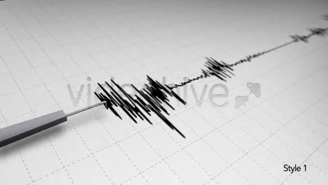 Earthquake Seismograph Line Looping 2 Styles Videohive 5016963 Motion Graphics Image 5