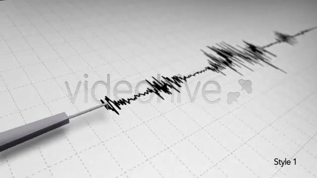 Earthquake Seismograph Line Looping 2 Styles Videohive 5016963 Motion Graphics Image 7