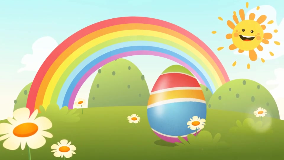 Easter Bunny and Chicken Dance Greeting Videohive 23640952 After Effects Image 2