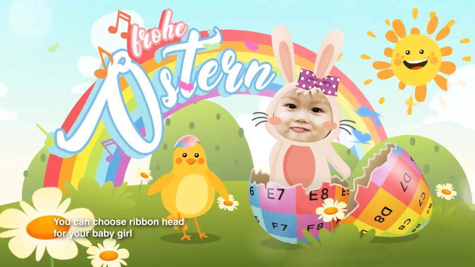 Easter Bunny and Chicken Dance Greeting Videohive 23640952 After Effects Image 7