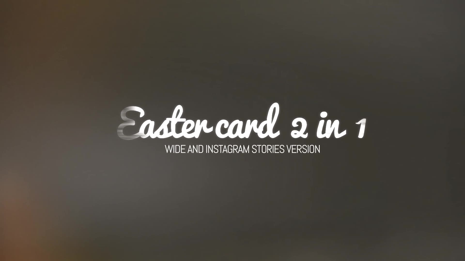 Easter Eggs Gift Card Wide and Instagram Stories Version Videohive 23593553 After Effects Image 2