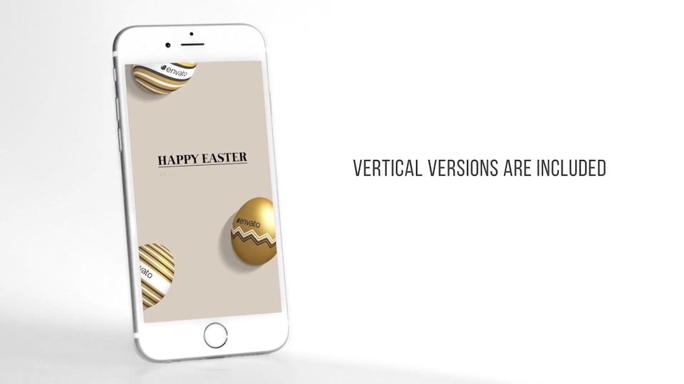 Easter Greetings Pack 4 in 1 | Horizontal & Vertical Videohive 23595235 After Effects Image 10