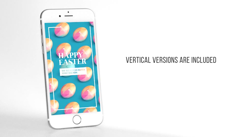 Easter Greetings Pack 4 in 1 | Horizontal & Vertical Videohive 23595235 After Effects Image 8