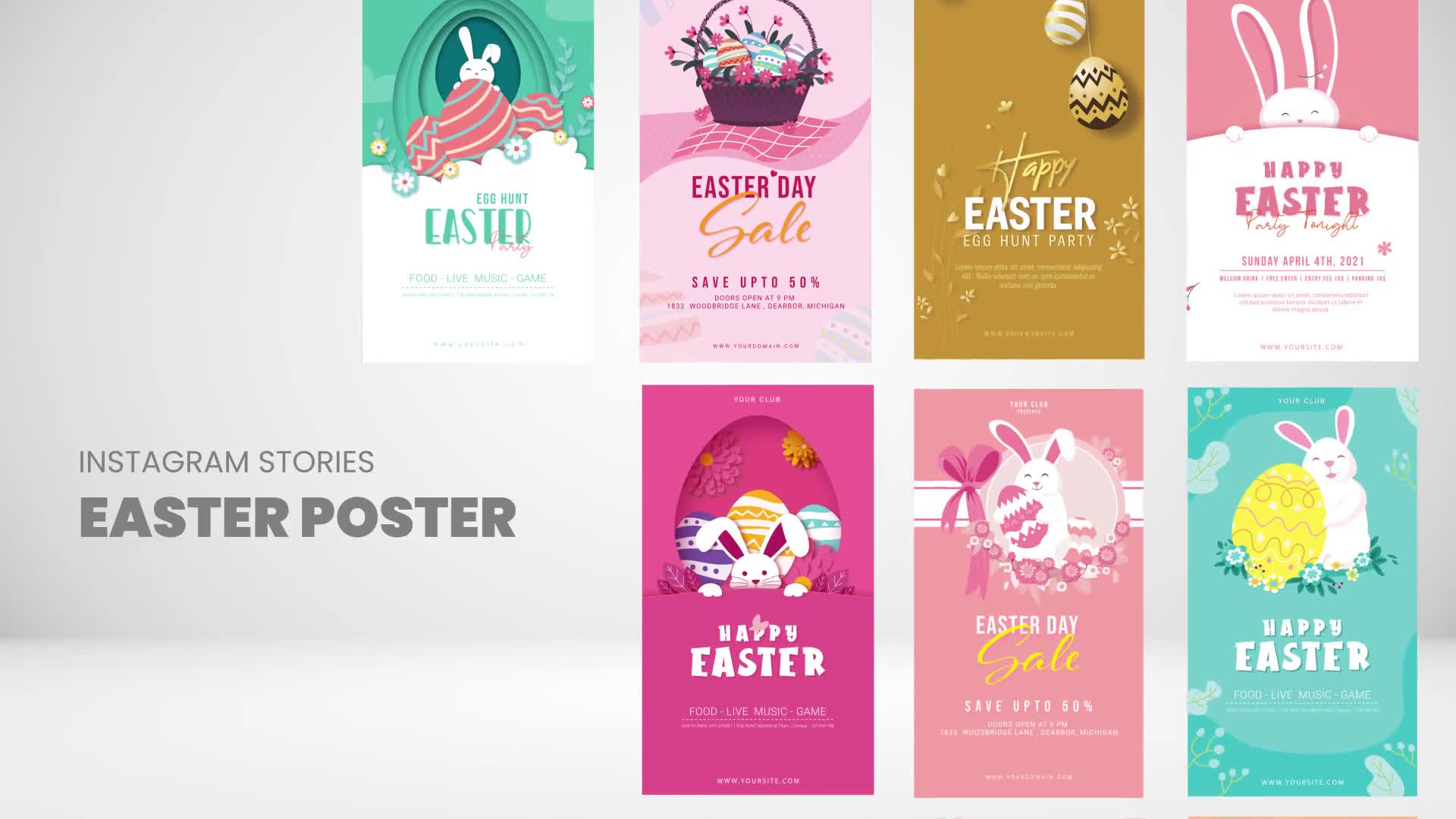 Easter Instagram Stories B24 Videohive 31331833 After Effects Image 1